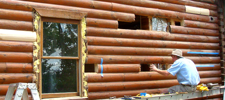 Log Home Repair Clark County, Ohio